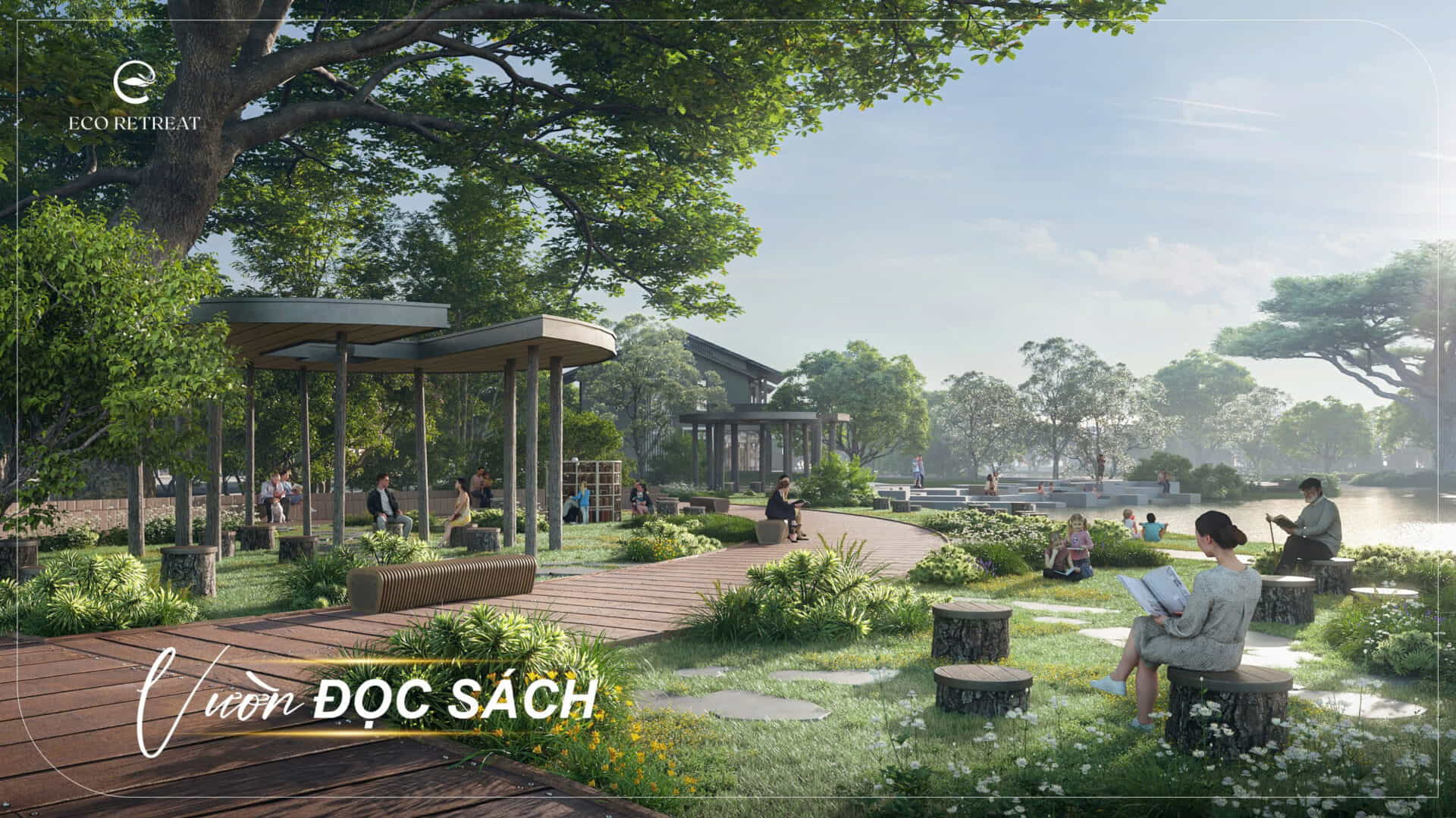 Eco Retreat Tây Ninh - Rừng trị liệu của riêng bạn 16 vuon doc sach