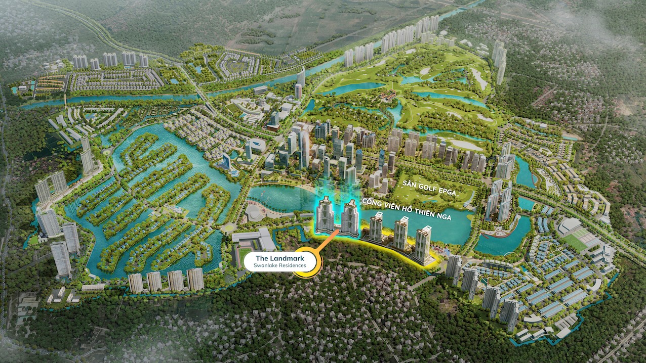 The Landmark Ecopark - Công trình biểu tượng 3 Vị trí the landmark ecopark