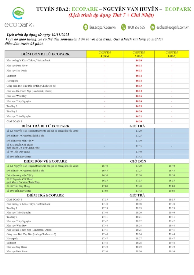 xe bus ecopark nguyen van huyen 5BA2 1